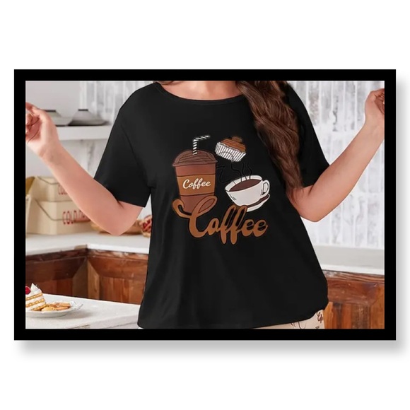 ‼️‼️Clearance-Plus Size Women's Cozy Sleep Top - Picture 1 of 4